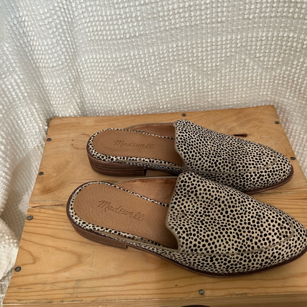 Spotted Slip-On Mules - Picture 2 of 4